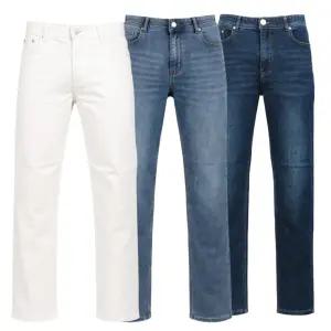 남자 통 넓은 청바지 남성 세미 와이드 팬츠 바지 봄 여름 가을 편한