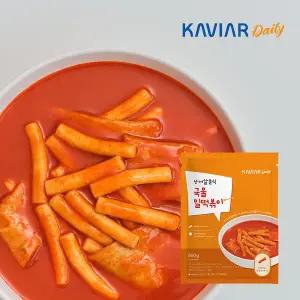 (온)[상어알분식]국물 밀떡볶이 860gx4팩