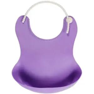 [골드스마일]유아 아동 아기 이유식 식사용 방수 턱받이 선택 퍼플 아가용품