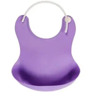 [오너클랜]유아 아동 아기 이유식 식사용 방수 턱받이 선택 퍼플 아가용품