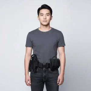 밀리터리 전술 벨트 군용 경비 다기능 멀티 포켓 허리띠