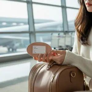 여행용 캐리어 수하물 가방 식별표 골프백 이름표 항공기 위탁