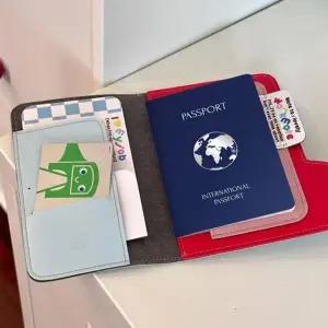 컬러풀 여권지갑 여권케이스 커버 여행파우치 티켓북 트래블 월렛