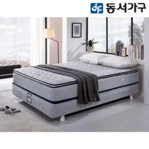 동서가구 상단 분리형 9존독립 필로우탑 투매트리스 퀸 침대 DF634007