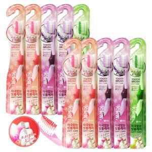 보성 잇몸케어 초극세모 칫솔 10개 잇몸전문칫솔 미세모 탄력모