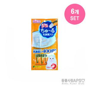 이나바 차오 유산균츄르 닭가슴살(14gx4p)x6개(set)