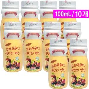 유쾌통쾌내안의변신 쾌변 요구르트맛- 10병/식이섬유