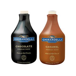 기라델리 소스 카라멜 2.56kg   초콜릿 2.47kg