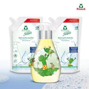 [단품]프로쉬 캐릭터 핸드워시 실속3종(핸드워시+리필2개)