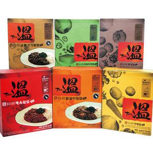 (발열도시락) 더온플러스 원터치 발열전투식량 비상식량