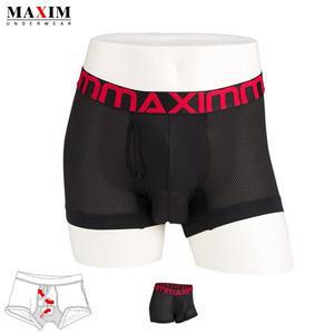 [맥심언더웨어][맥심]에어로 메쉬 기능성분리형팬티 _블랙