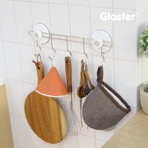 글라스터 스텐 다용도5P 훅걸이 후크 벽 걸이 행거 고리 욕실용품