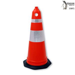 스마트 슈퍼헤비콘 (500x1000mm) 대형 칼라콘/꼬깔콘 원뿔 주차콘 도로공사 도로안전용품 공사중 주차금지