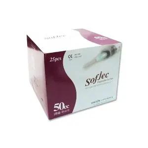 화진 일회용 주사기 50cc 모음 1박스(25개입) 병원 의료용품 바늘