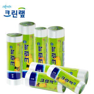 크린백 롤타입 200매/500매 크린롤백 일회용 위생봉투 업소용 대용량봉투