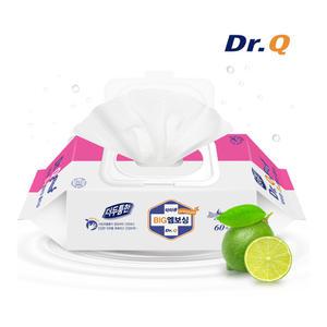 닥터큐 프리미엄 더 두툼한 빅엠보싱 물티슈 60매 5개