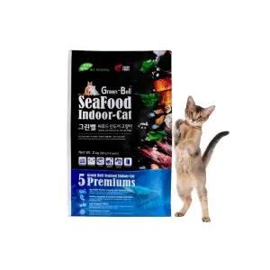 그린벨 씨푸드 인도어캣 2kg 크릴새우