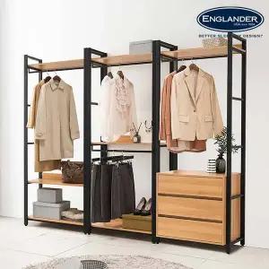 [수도권무료배송/설치서비스]NEW 브루클린 드레스룸 행거 2400세트