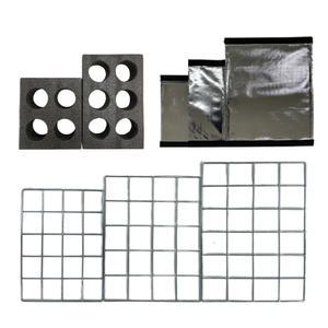 오토바이 배달가방 칸막이 컵홀더 철망 브라켓 택1