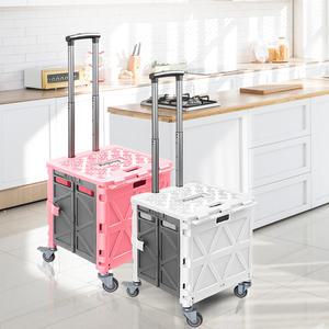 접이식 핸드카트 5종 4바퀴 360도 회전 큰 바퀴 저소음 쇼핑카트