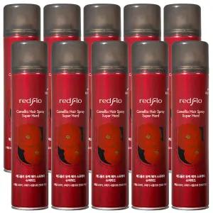 꽃을든남자 레드플로 동백 헤어 스프레이 300ml 10개