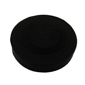 허리 고무줄 바지 밴드 츄리닝 납작고무줄 탄성밴딩 늘어나는 끈 (검정) 1롤 50yard (30mm기준)