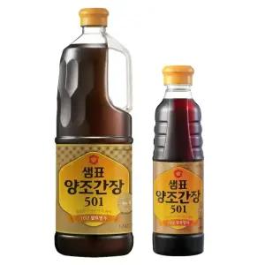샘표 양조간장501, 1.7L+ 500ml 기획세트, 1개
