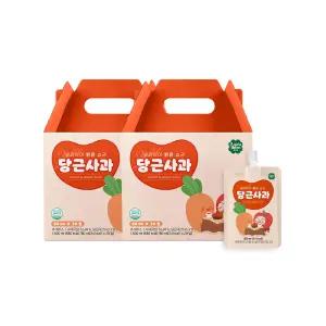 우리아이 밝은습관 당근사과주스 2박스(80ml x 40봉)