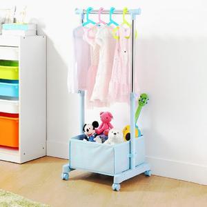 [KOREA TOP] 튼튼한 행거 조립형 고급 어린이행거 블루