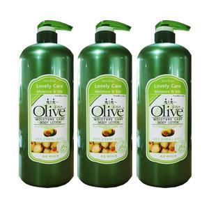 올리브 바디로션 촉촉 대용량 1500g X 3개