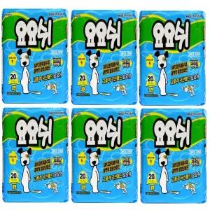 요요쉬 패드 스카이 대형 아카시아향 20매  6개묶음