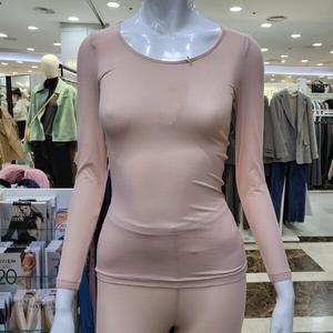 [비비안]극세사 바디 핏 여성 내의 상의 LG9136 SBR_DG