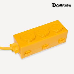 국산 전기연장선 2구 3구 28M 1.5SQ 캠핑 전기 연장코드선 작업선 리드선 산업용멀티탭