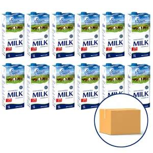 롱라이프 폴란드 수입 멸균 우유 (1박스-12팩) WHOLE  EUROPEAN UHT Milk (소비기한 2026.05.15)