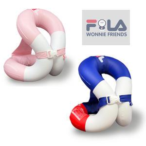 휠라 워니프랜즈 보이언시 넥자켓 25/35/50kg물놀이튜브 유아 어린이 부력보조 목튜브