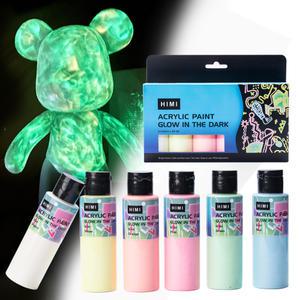 미야 히미 HIMI 야광물감 형광물감 6색 세트