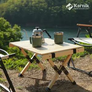 카르닉 파인 우드 롤테이블 캠핑테이블 FCT-002
