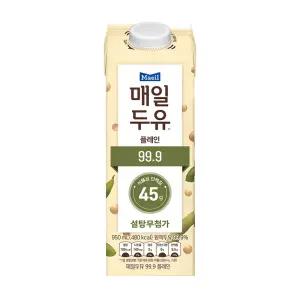 매일두유 99.9 950ml X8팩/무가당두유/고단백두유/무배