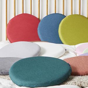 의자 쿠션 메모리폼 좌식 방석 논슬립 사계절 사무실 학교 원형 사각형