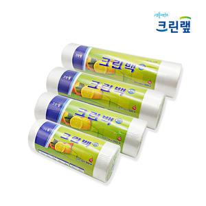 크린랩 크린팩 롤백 500매 4SET(17cm x 25cm+25cm x 35cm+30cm x 40cm+35cm x 45cm)
