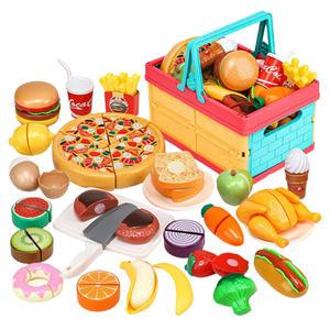 피크닉 베이커리 야채 과일 자르기 주방놀이 소꿉 역할 놀이 음식 모형