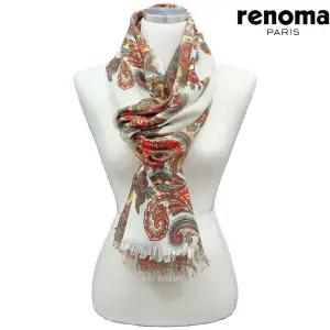 [롯데백화점]레노마 페이즐리 나염 스카프 FRT263