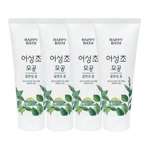 [해피바스] [해피바스] 해피바스 어성초 모공 클렌징폼 200g x4