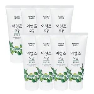 [해피바스] [해피바스] 해피바스 어성초 모공 클렌징폼 200g x8