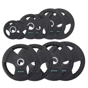 이고진 클럽용 고무 바벨 원판 105kg 모음 역기 웨이트