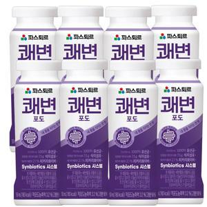 파스퇴르 쾌변 요구르트 포도 150ml (8입)