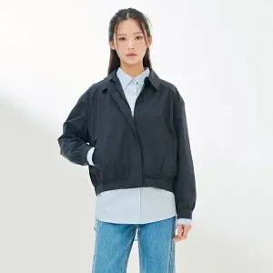 [하프클럽/]여성 카라 셔링 점퍼-DBRG4174C04