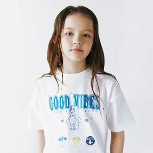 [지오다노주니어] 03094523 크루넥 그래픽 반팔 티셔츠