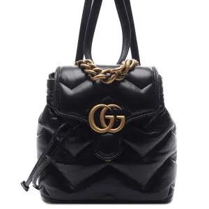 (구찌) 여성 GG 마몽 마틀라세 백팩 777253 AAC74 1000 24S