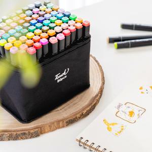 [민화샵] 트윈 마카펜 양면 사인펜 세트 터치 디자인 마커 24색 48색 80색